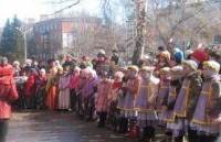 Юрга. Праздник "Здравствуй, Весна - Красна"