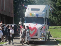 Юрга. Оригинально украшенные автомобили