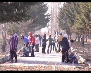 Юрга, ЮГС: Санитарная уборка города