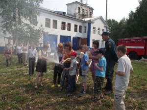 Юрга, ЮГС: День открытых дверей у пожарных
