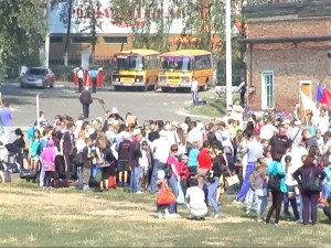 Юрга, ЮГС: Заезд в лагерь