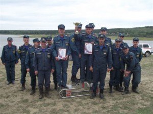 Юрга, ЮГС: Областные соревнования пожарных