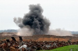 ЧП на полигоне в Юрге