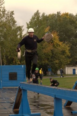 Юрга, ЮГС: В Юрге прошли областные соревнования пожарных