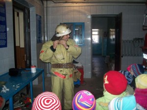 Юрга, ЮГС: Экскурсия в пожарную часть
