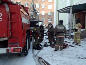 Юрга, ЮГС: Пожарно-тактические учения в Юрге
