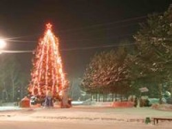 Юрга, ЮГС: Открытие главной елки в Юрге