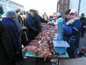 Юрга, ЮГС: Предновогодняя ярмарка в Юрге