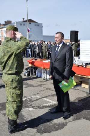 ЮГС: Юрга отметила 70-летие 74 мотострелковой бригады