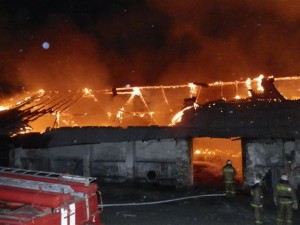 ЮГС: В Юрге выдались &laquo;горячие&raquo; выходные