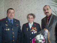 Юрга. Вручение юбилейной медали Булгаковой Антонине Михайловне