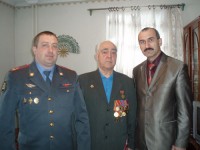 Юрга. Вручение юбилейной медали Исмаилу Закировичу Касимову