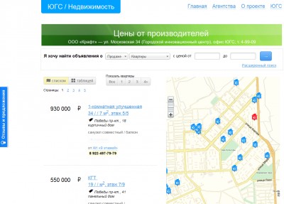 Юрга, ЮГС: Единая база недвижимости в Юрге