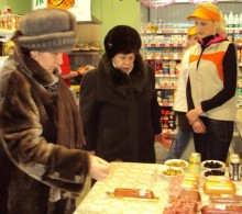 Юрга. Снегири. Дегустация Дорогомиловских колбас, маслин и олив
