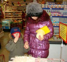 Юрга. Снегири. Дегустация продукции