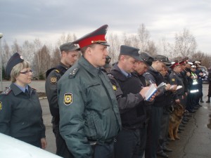 Юрга, ЮГС: Строевой смотр