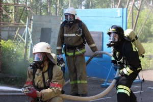 ЮГС: В Юрге прошли соревнования ГДЗС