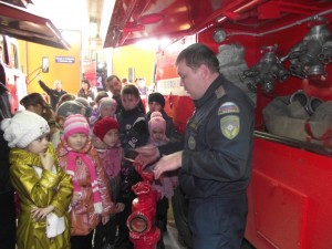 Юрга, ЮГС: День открытых дверей в пожарной части