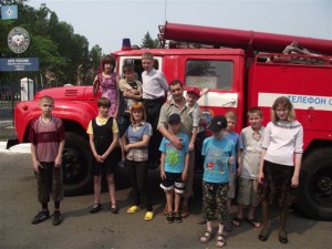 Юрга, ЮГС: День открытых дверей у пожарных
