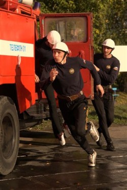 Юрга, ЮГС: В Юрге прошли областные соревнования пожарных