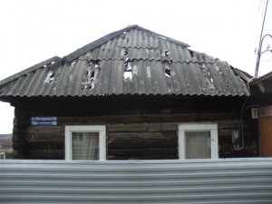 Юрга, ЮГС: Пожар в жилом доме