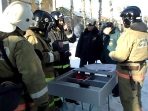 Юрга, ЮГС: Пожарно-тактические учения в Юрге