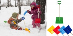 Большое поступление детских лопаток, санок, снегокатов в магазинах детских товаров «Карлссон».