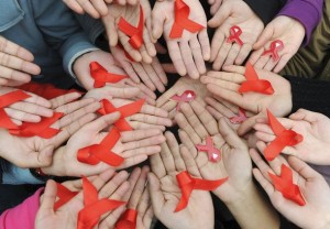 Юрга, ЮГС: Флешмоб ко дню борьбы со СПИДом