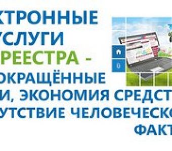 Получение госуслуг Росреестра в электронном виде удобно для заявителей