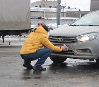 Грязный номер на автомобиле - плати штраф!