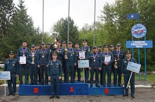 Итоги областного смотра-конкурса на звание «Лучшее звено газодымозащитной службы»