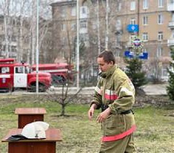 Итоги традиционных городских соревнований юных пожарных