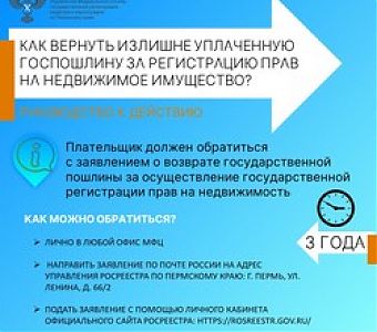 Как вернуть излишне или ошибочно уплаченную госпошлину