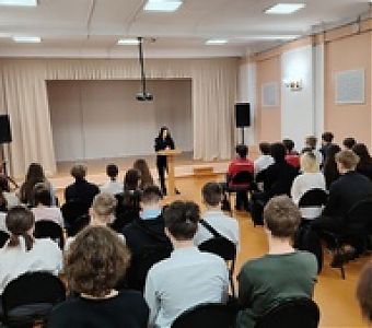 Старшеклассникам о службе в органах внутренних дел