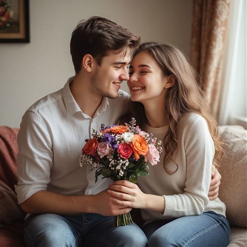 Бесплатный букет к 14 февраля