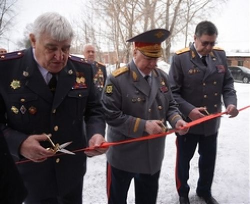 В Юрге открыт музей истории ОВД г. Юрги и Юргинского округа