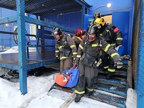 О проведении пожарно-тактических учений в торговом комплексе