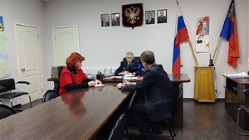 Брифинг с начальником МО МВД России «Юргинский»: служим народу, закону, Отечеству