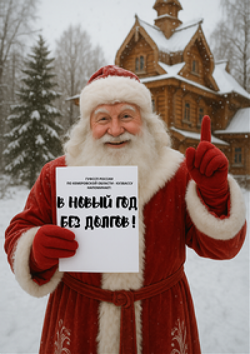 Встречайте Новый год без долгов и забот!