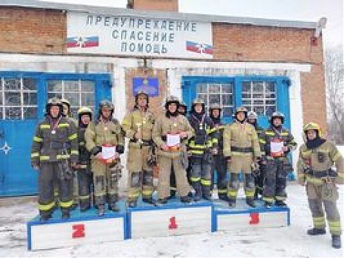 Ежегодные соревнования газодымозащитников, кто победил