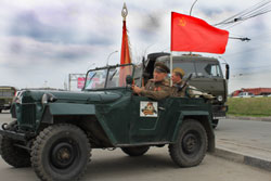 Юрга, ЮГС: Автопробег ретро-автомобилей